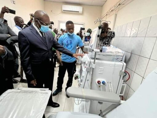New Hemodialysis Center - Hôpital Régional de Bafoussam - Western Region. Cameroon. inuguration hemodialysis center bafoussam